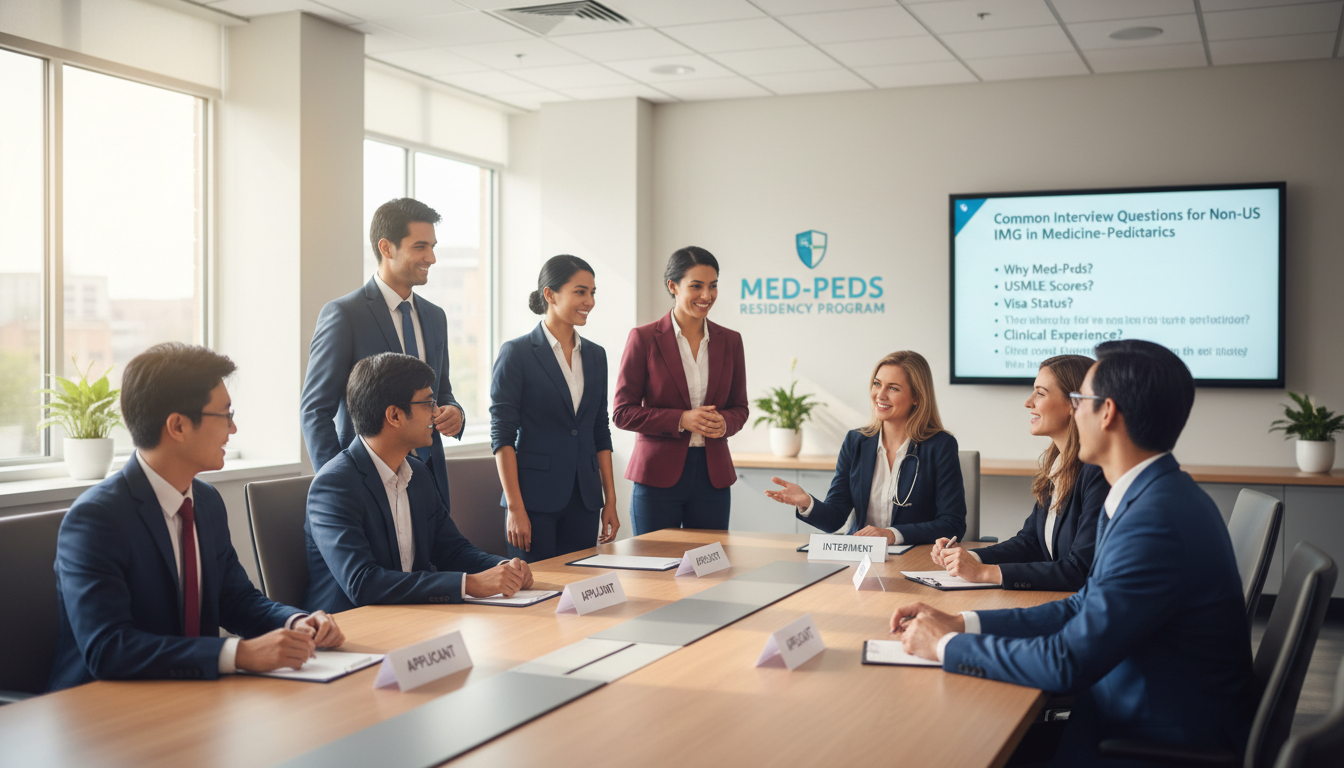 Essential Interview Questions for Non-US Citizen IMGs in Med-Peds Residency