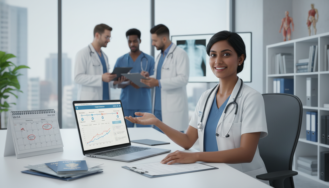 Essential Job Search Timing Guide for Non-US Citizen IMG in Med-Peds