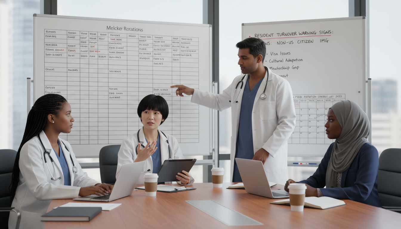 Essential Guide to Resident Turnover Warning Signs for Non-US Citizen IMGs