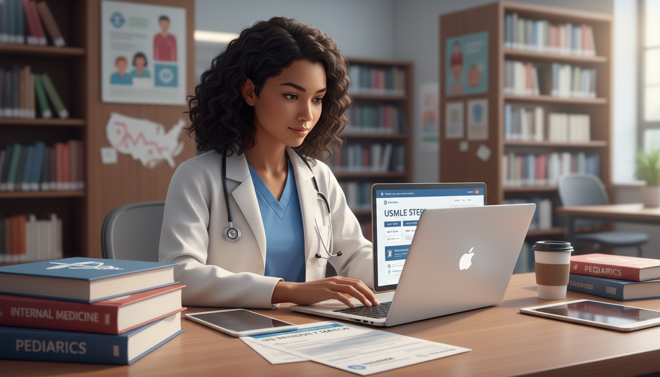 Step Score Strategy for Non-US Citizen IMGs: Med-Peds Residency Guide