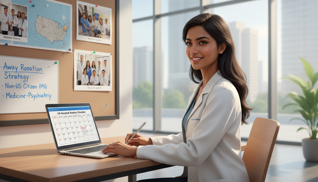 Ultimate Guide for Non-US Citizen IMGs: Mastering Away Rotations in Med-Psych