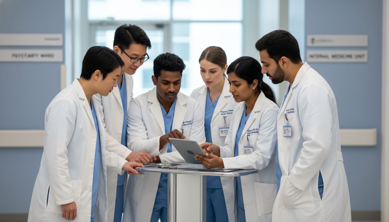 International medical graduate on psychiatry ward team during an away rotation - non-US citizen IMG for Away Rotation Strateg