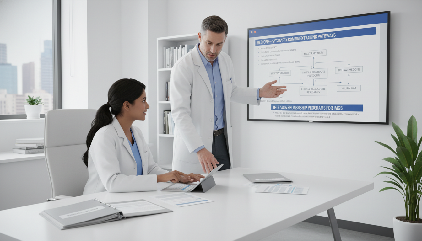 H-1B Sponsorship Guide for Non-US Citizen IMGs in Med-Psych Residency