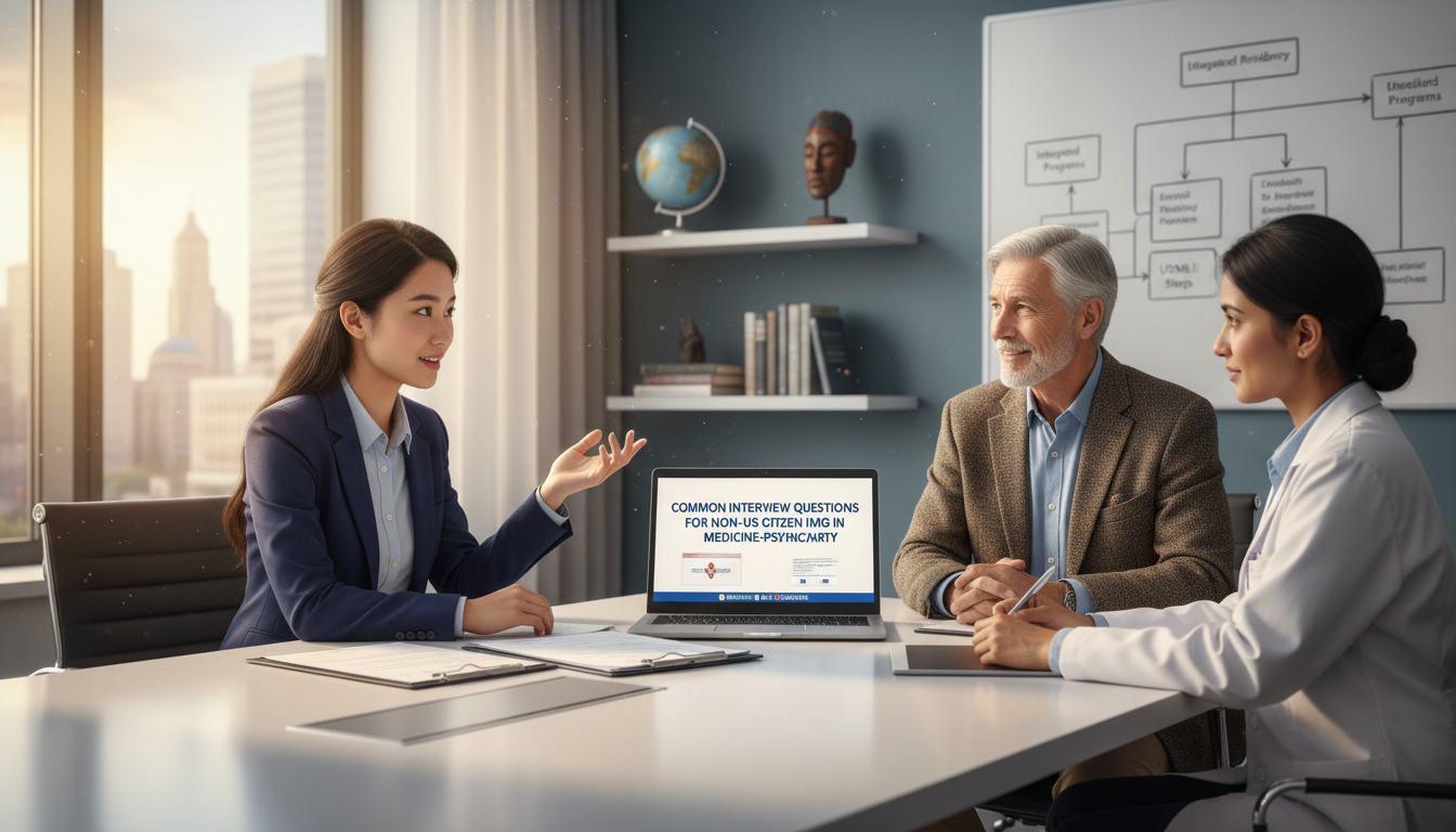 Essential Residency Interview Questions for Non-US Citizen IMGs in Med-Psych