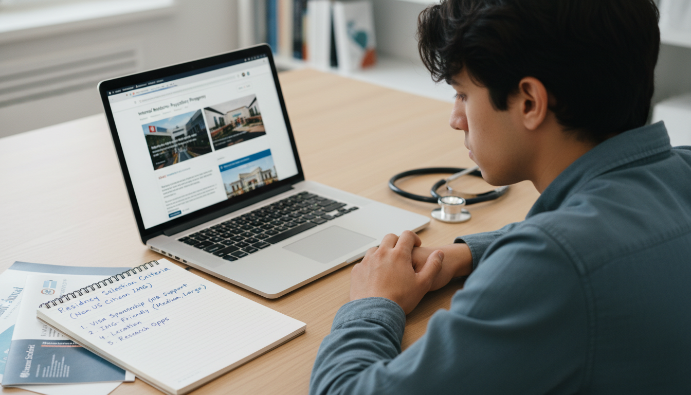International medical graduate analyzing Medicine-Psychiatry residency program options - non-US citizen IMG for Program Selec
