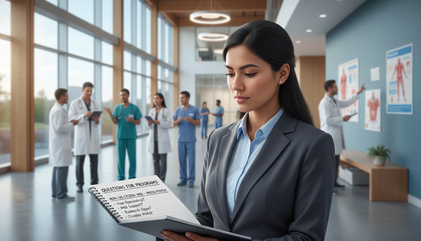 Essential Questions for Non-US Citizen IMGs in Medicine-Psychiatry Residency