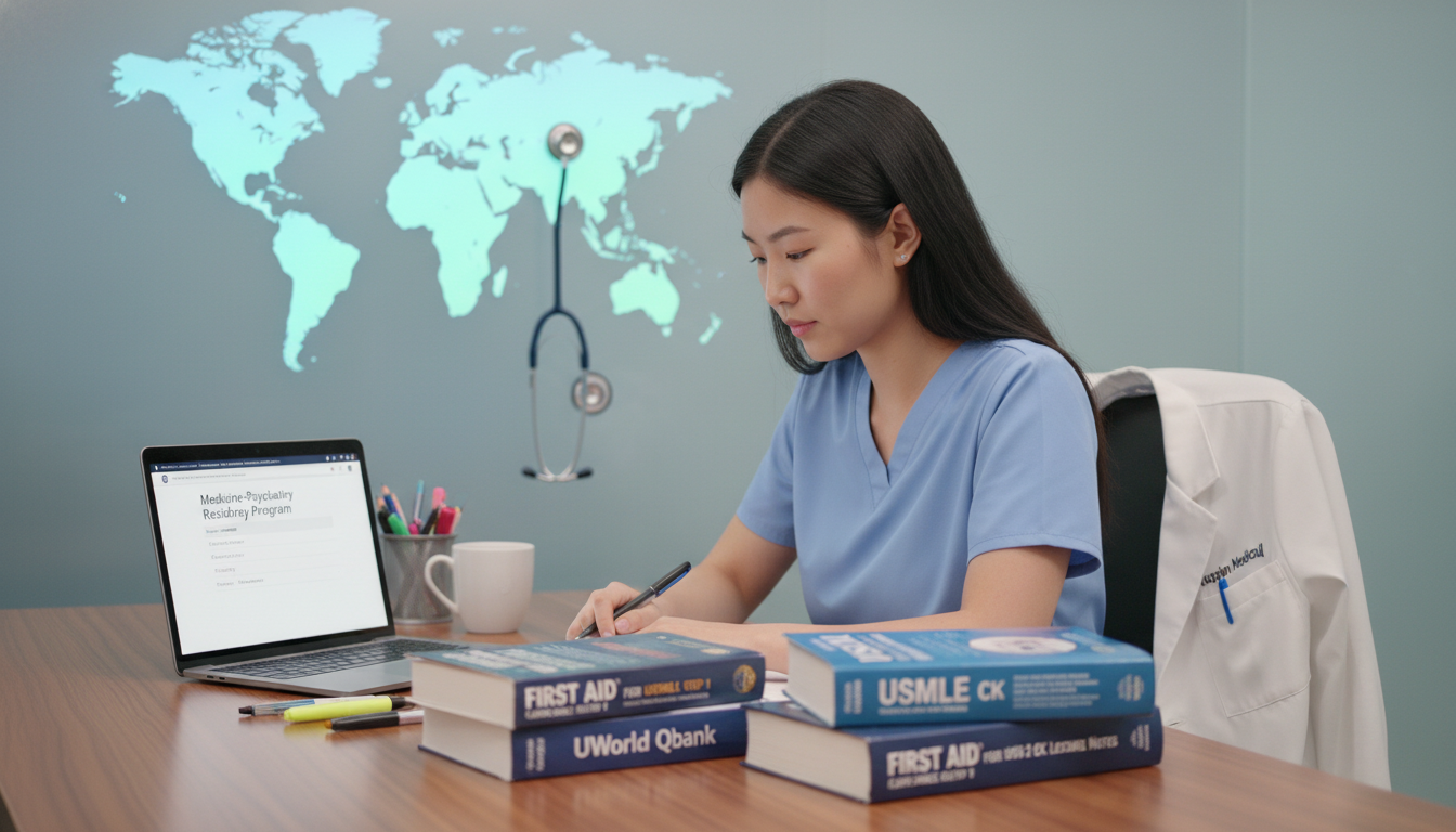 Step Score Strategy for Non-US Citizen IMGs in Medicine-Psychiatry Residency