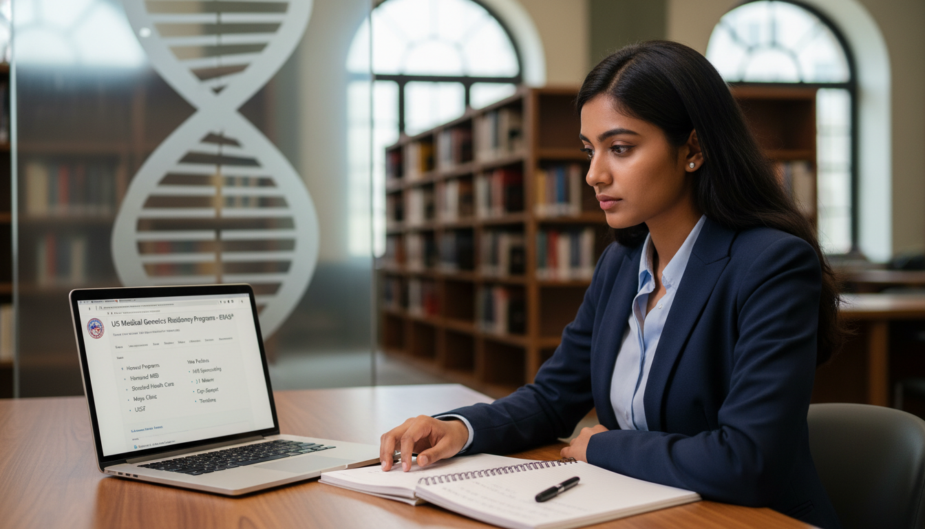 Non-US citizen IMG researching medical genetics residency programs - non-US citizen IMG for Pre-Match Communication for Non-U
