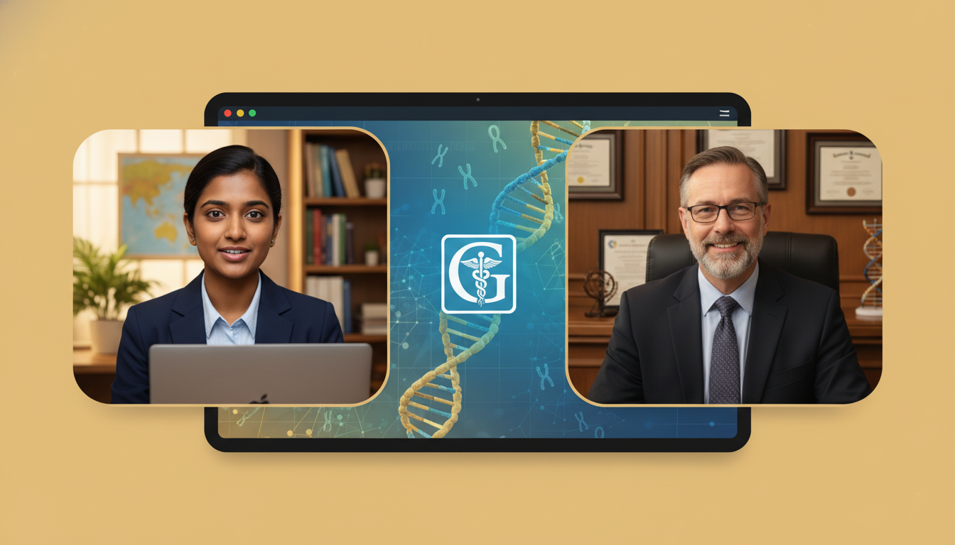 IMG applicant on video call with medical genetics program director - non-US citizen IMG for Program Selection Strategy for No