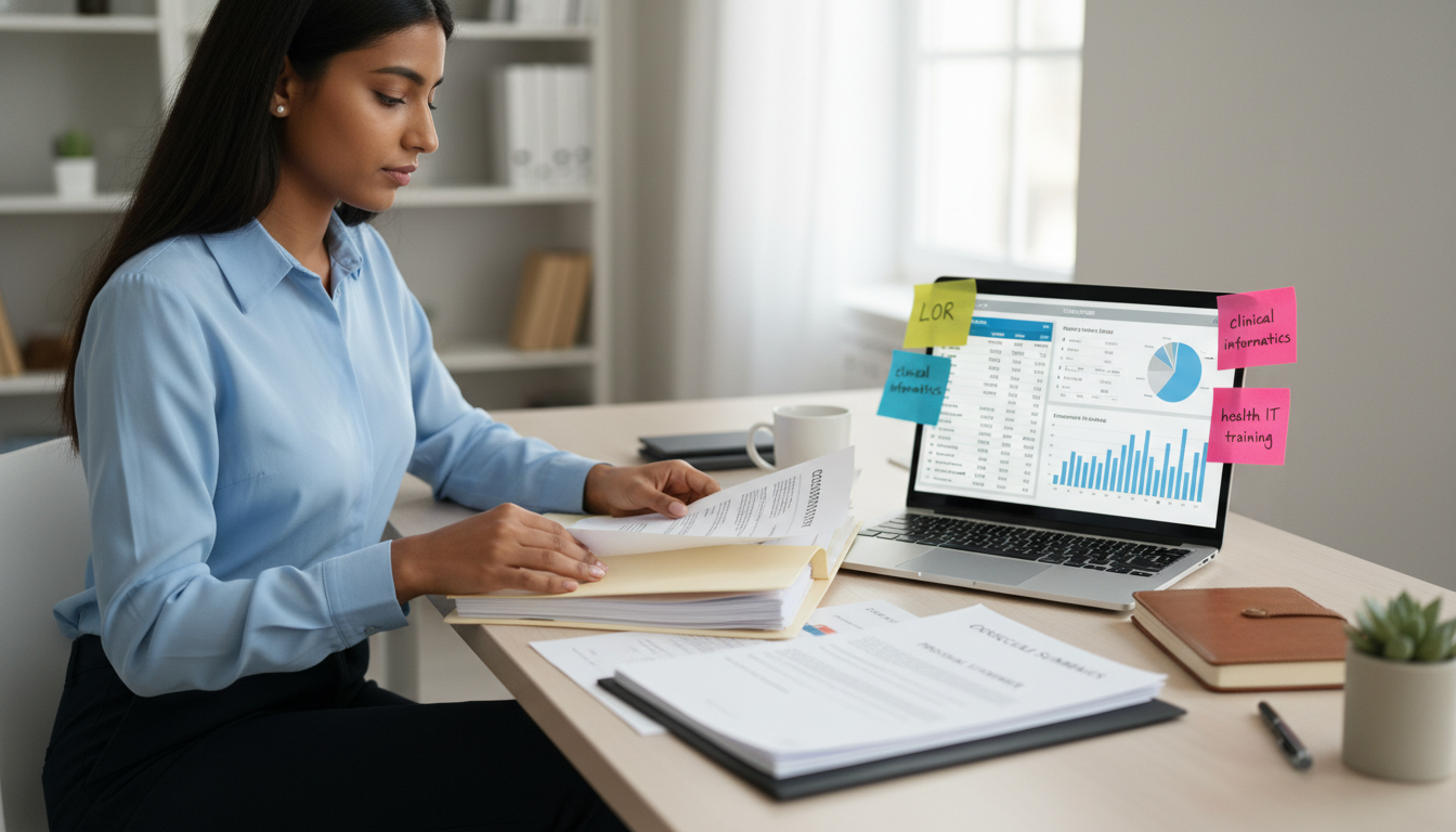 IMG preparing a letter writer packet for clinical informatics applications IMG preparing a letter writer packet for clinical informatics applications - non-US citizen IMG for Letters of Recommendation