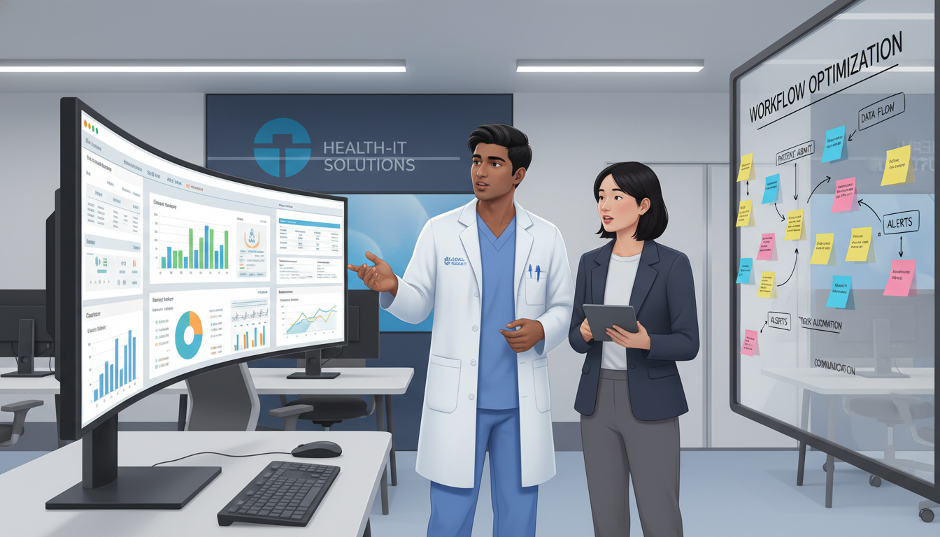Resident collaborating with clinical informatics team on EHR optimization - non-US citizen IMG for Questions to Ask Programs