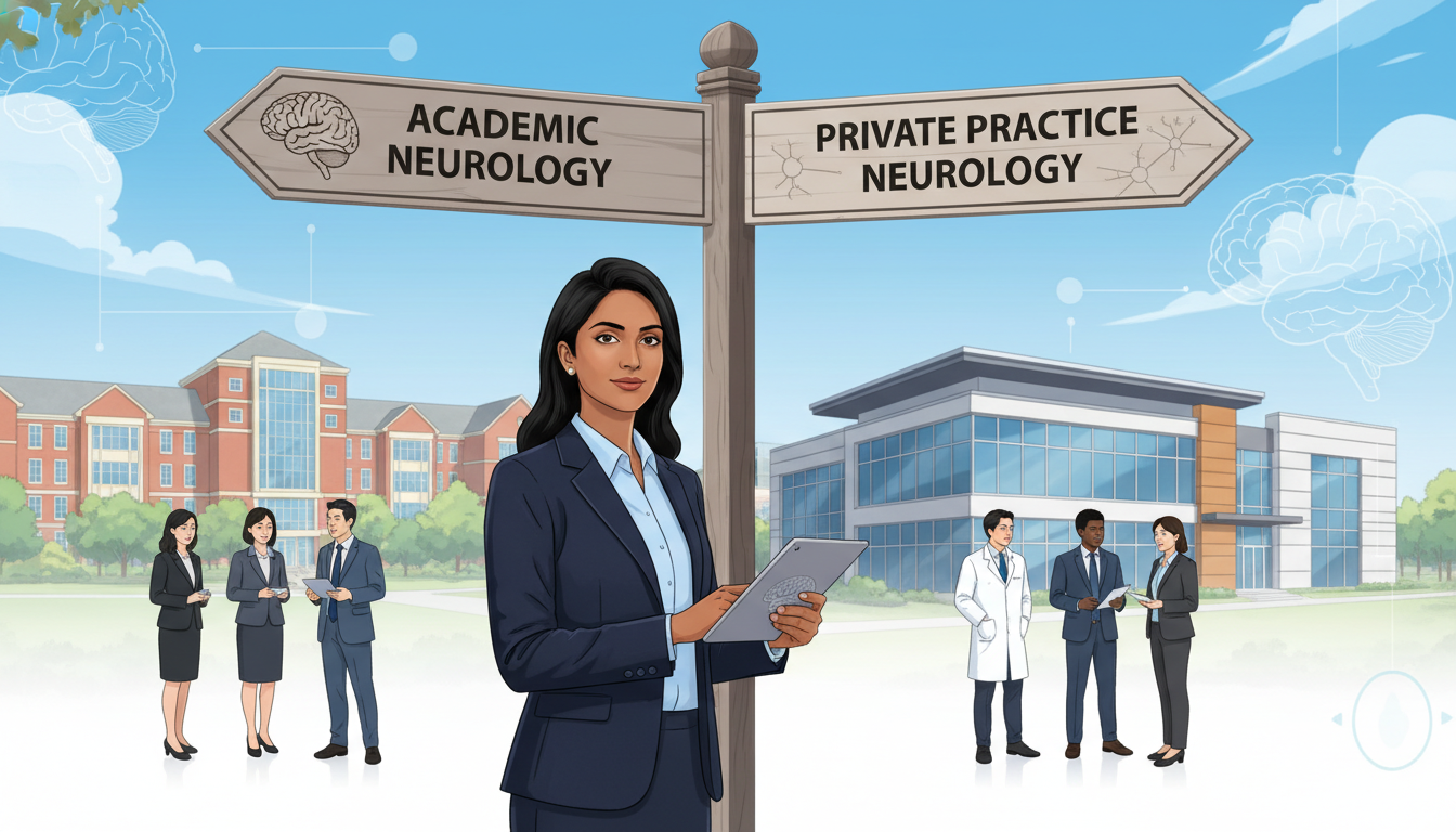 Choosing Between Academic and Private Practice in Neurology for IMGs