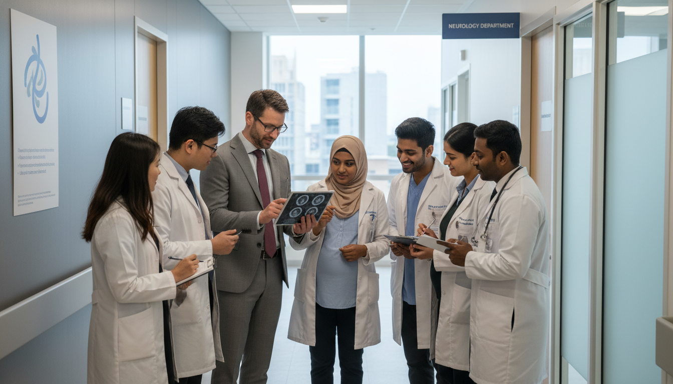 Neurology residents and attending physician in academic teaching hospital Neurology residents and attending physician in academic teaching hospital - non-US citizen IMG for H-1B Sponsorship Programs