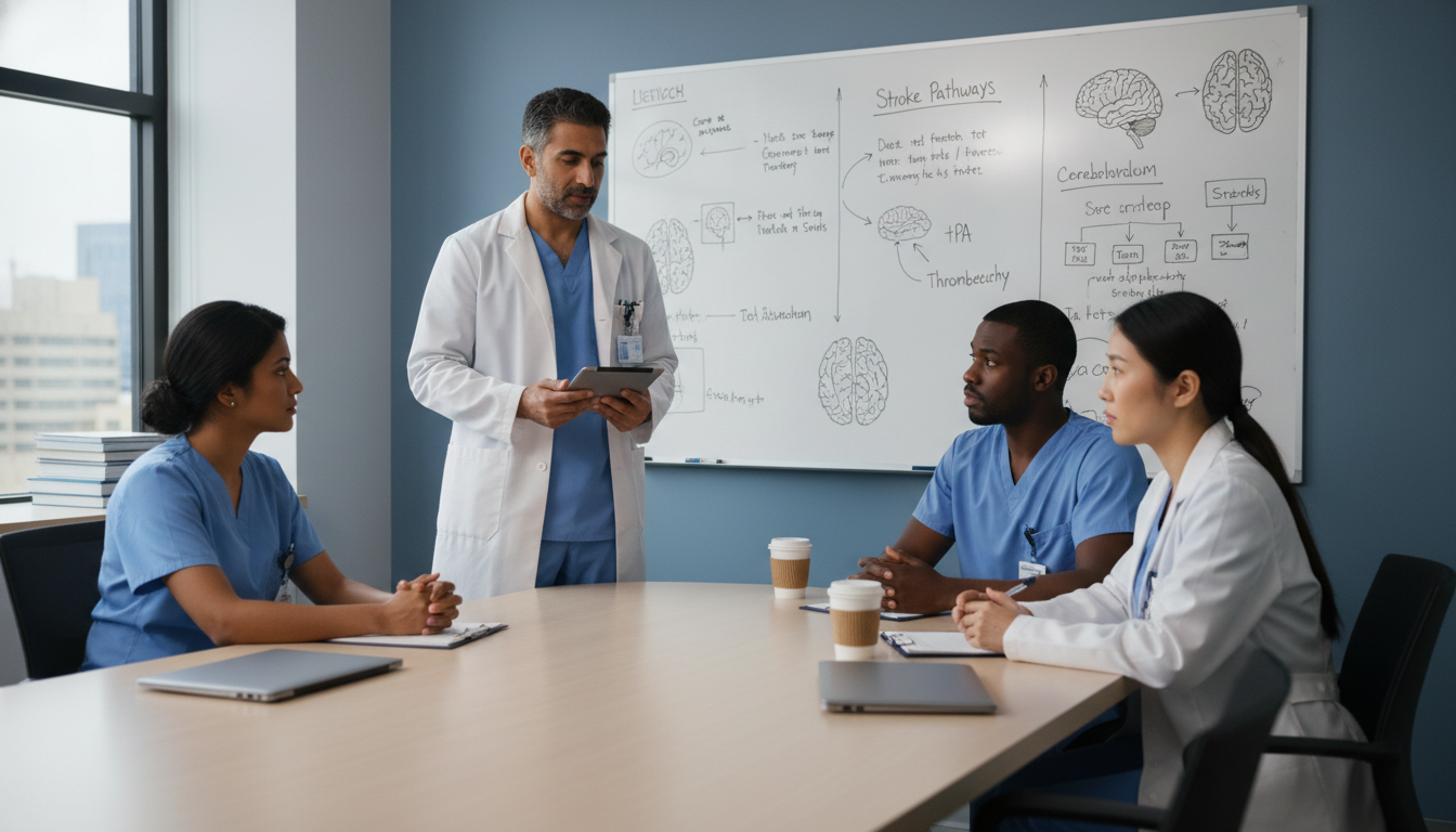 Neurology residents discussing program culture and workload - non-US citizen IMG for Identifying Malignant Programs for Non-U