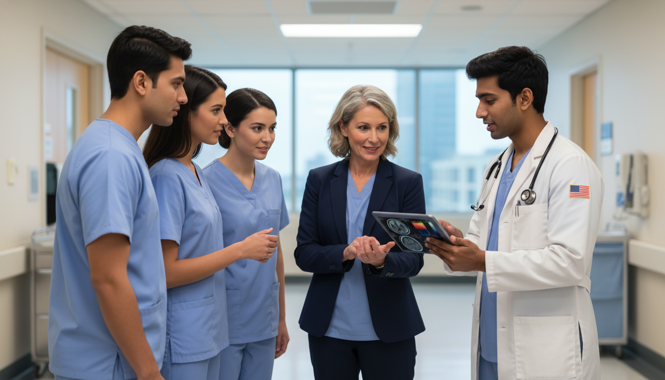 Neurology residency team with international graduate in a teaching hospital - non-US citizen IMG for Pre-Match Communication