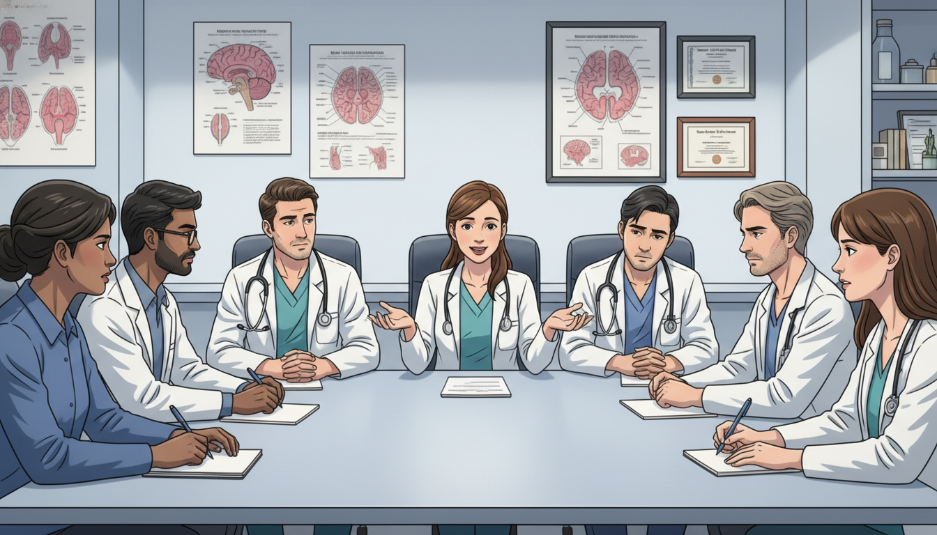 Neurology interview day panel with residents and applicants Neurology interview day panel with residents and applicants - non-US citizen IMG for Resident Turnover Warning Signs for Non-