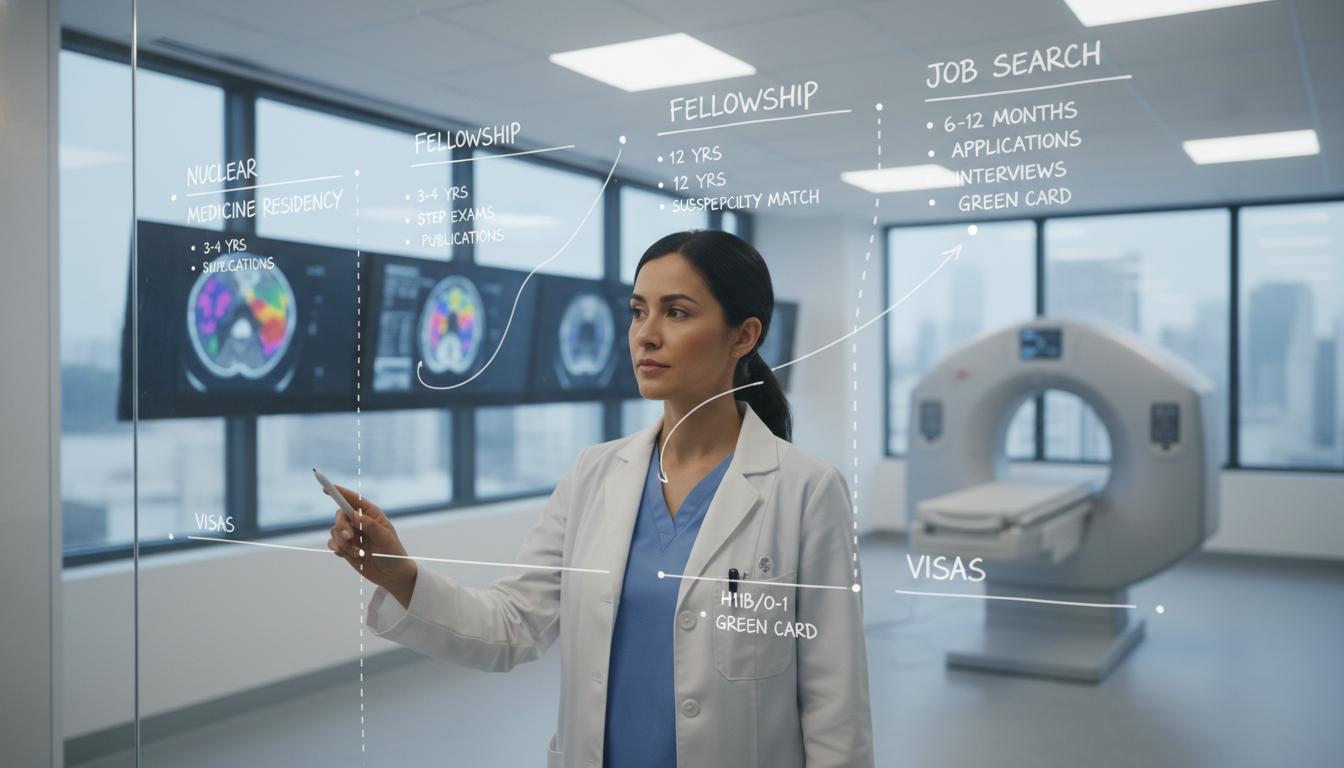 Job Search Timing for Non-US Citizen IMGs in Nuclear Medicine Residency