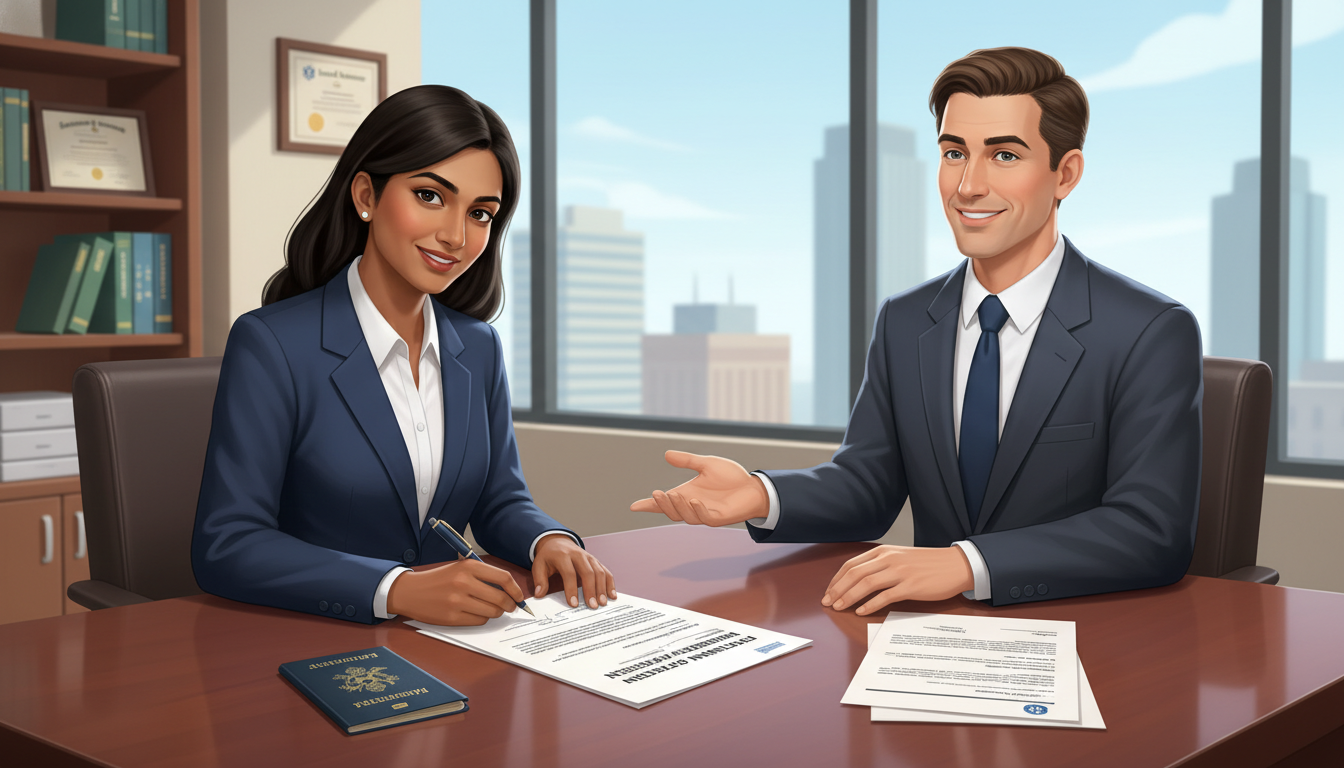 Nuclear medicine physician signing an attending contract - non-US citizen IMG for Job Search Timing for Non-US Citizen IMG in