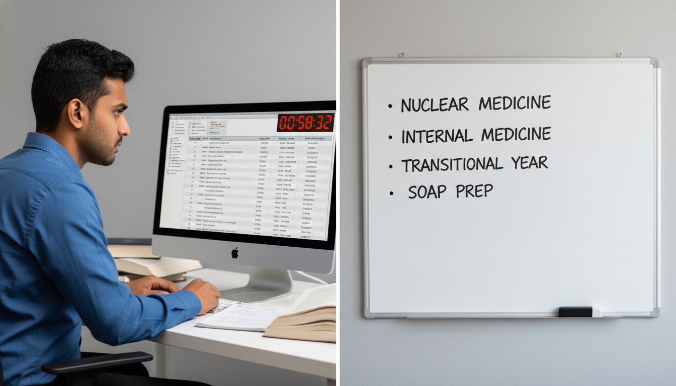 Residency SOAP offer decision-making process Residency SOAP offer decision-making process - non-US citizen IMG for SOAP Preparation for Non-US Citizen IMG in Nuclear Medi