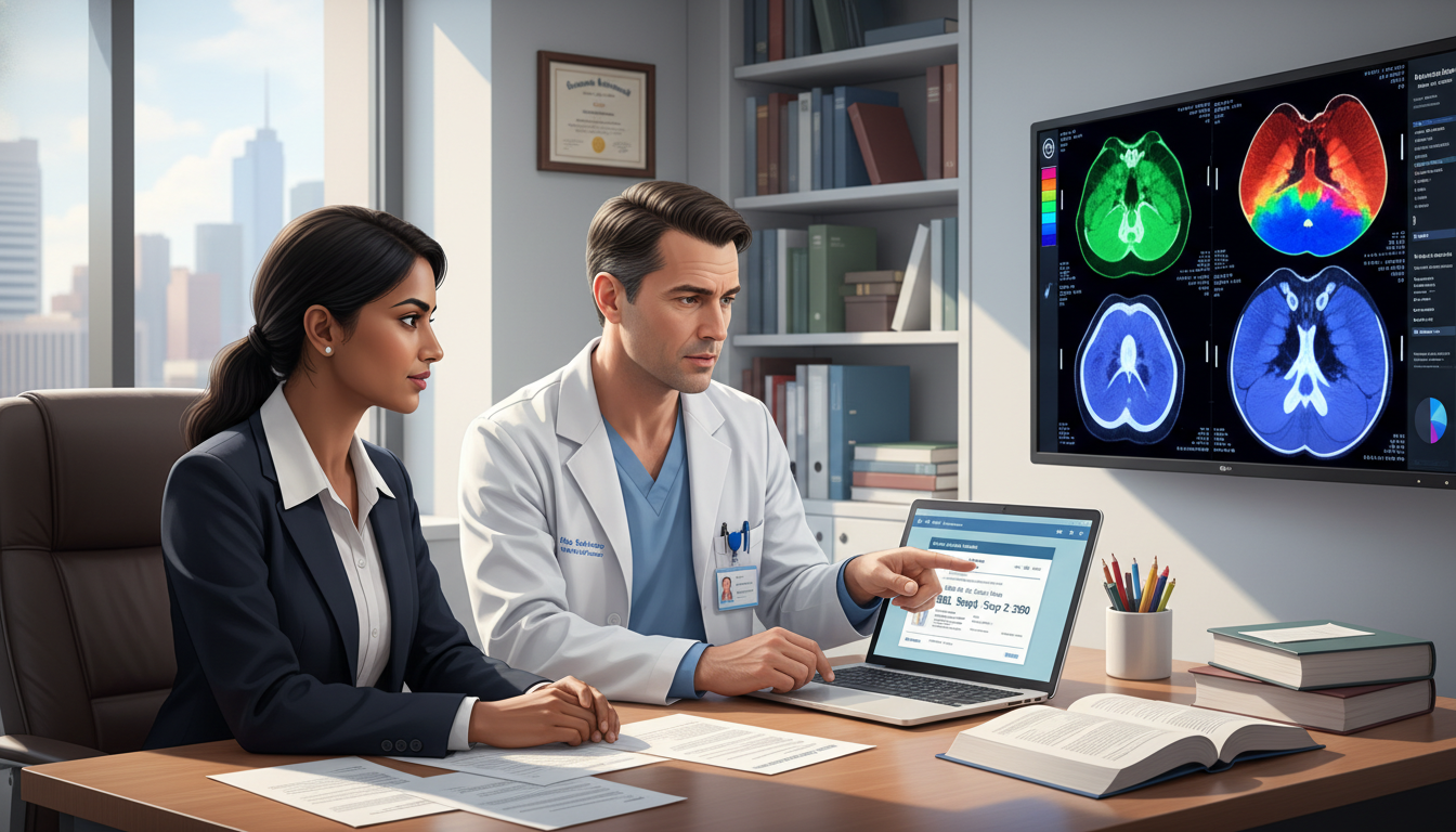Residency applicant discussing nuclear medicine match strategy with mentor Residency applicant discussing nuclear medicine match strategy with mentor - non-US citizen IMG for Step Score Strategy for N