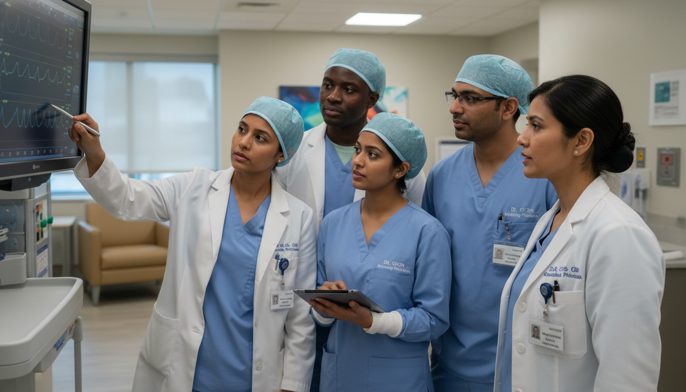 Non-US citizen IMG working with OB GYN team during labor and delivery rotation Non-US citizen IMG working with OB GYN team during labor and delivery rotation - non-US citizen IMG for Away Rotation Strateg