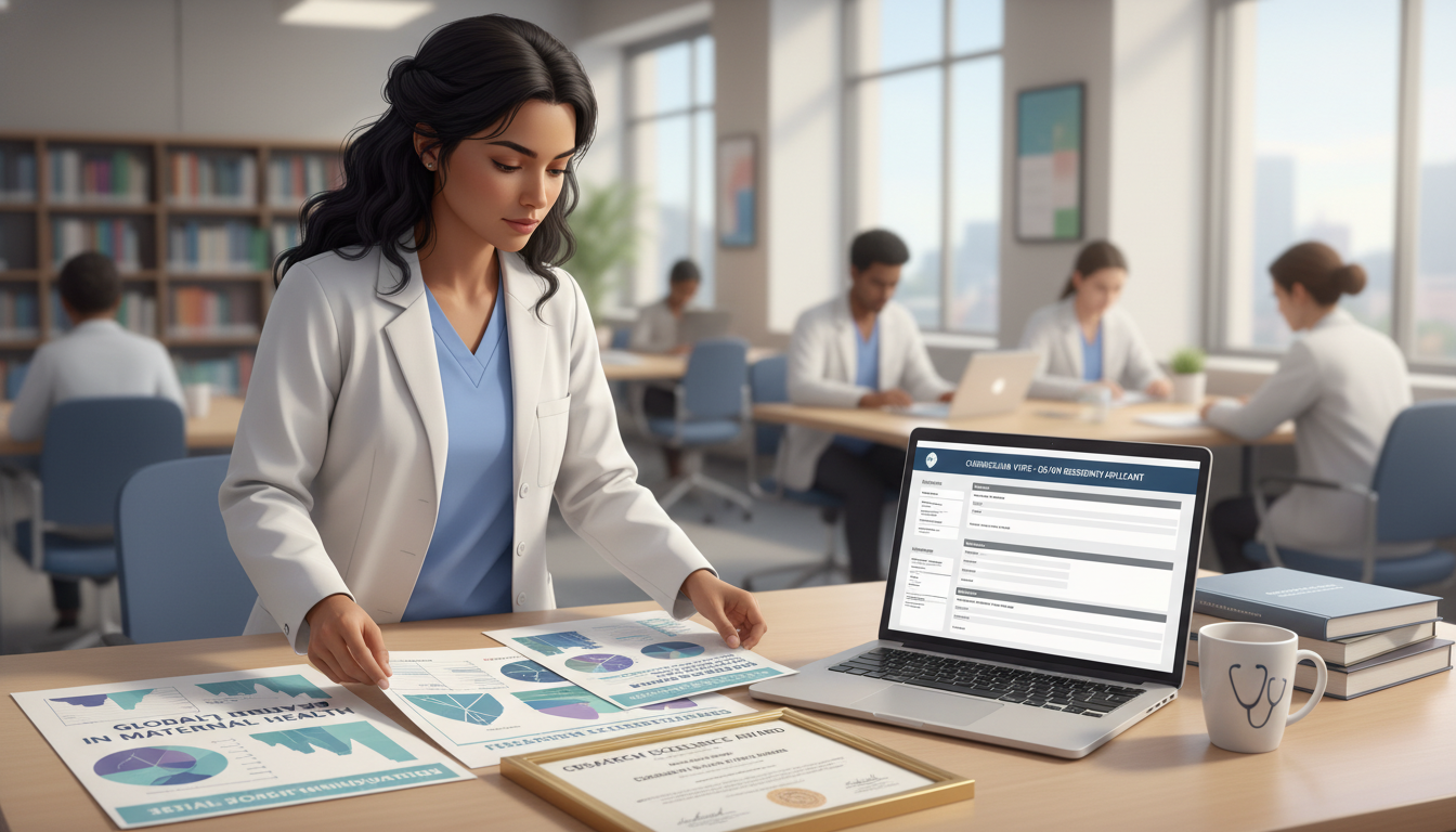 International medical graduate reviewing research and leadership achievements for OB GYN CV International medical graduate reviewing research and leadership achievements for OB GYN CV - non-US citizen IMG for CV Build