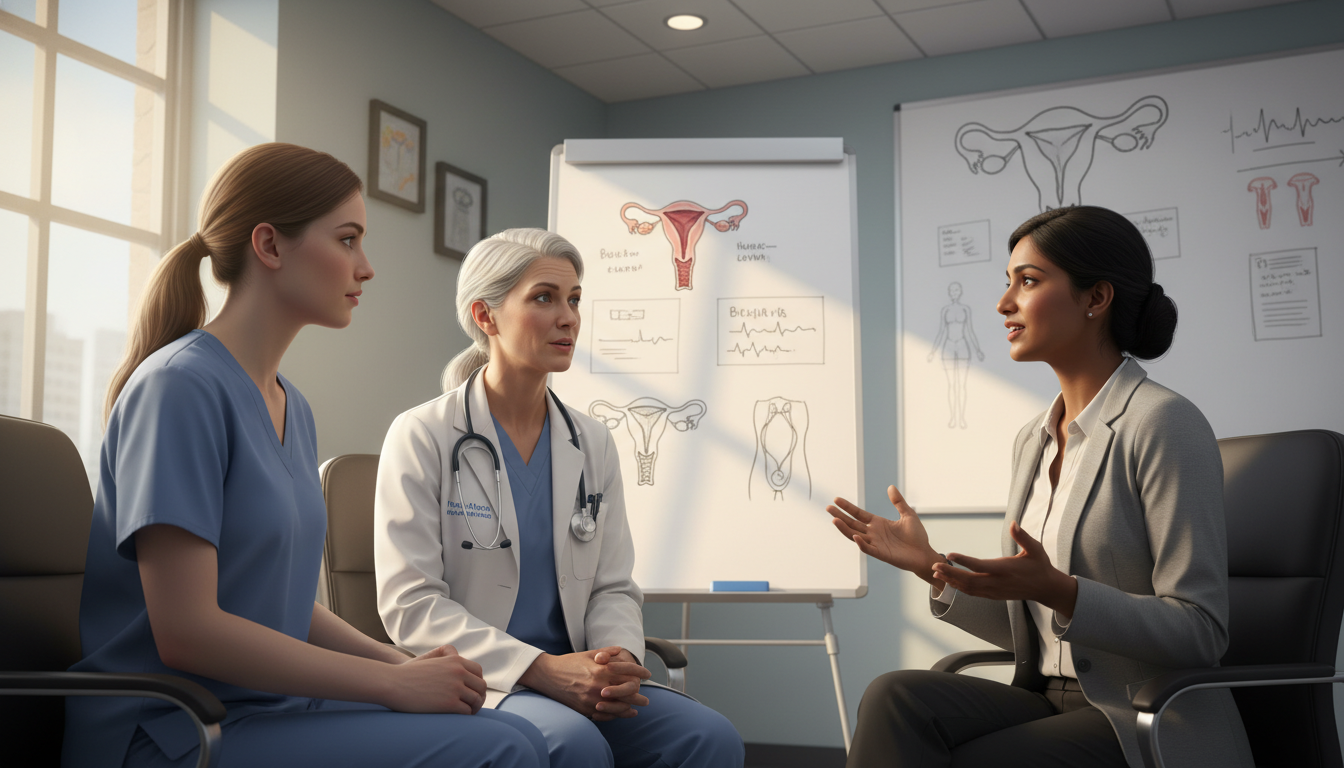 IMG discussing motivations for choosing OB GYN IMG discussing motivations for choosing OB GYN - non-US citizen IMG for Common Interview Questions for Non-US Citizen IMG in