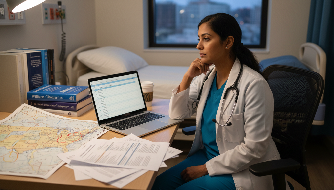 OB GYN resident mapping out visa and career strategy - non-US citizen IMG for Job Search Timing for Non-US Citizen IMG in Obs