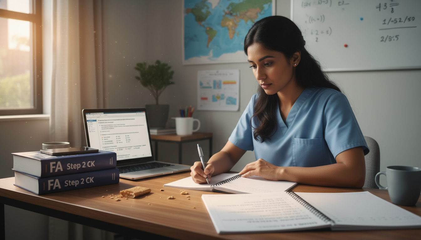 IMG working on test-taking strategy and exam preparation - non-US citizen IMG for Low Step Score Strategies for Non-US Citize