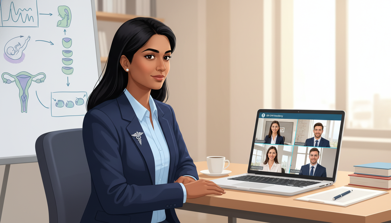 International medical graduate during virtual OB GYN residency interview International medical graduate during virtual OB GYN residency interview - non-US citizen IMG for Pre-Match Communication for