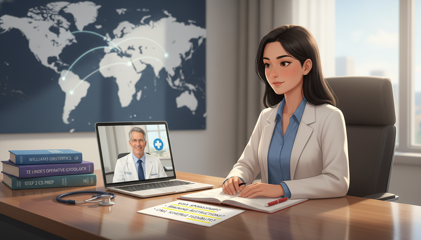 Essential Questions for Non-US Citizen IMGs in OB GYN Residency Interviews