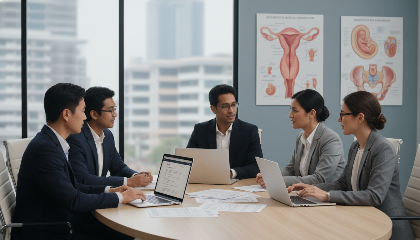 International OB GYN Residency Applicants Discussing Visa Options International OB GYN Residency Applicants Discussing Visa Options - non-US citizen IMG for Visa Navigation for Residency for