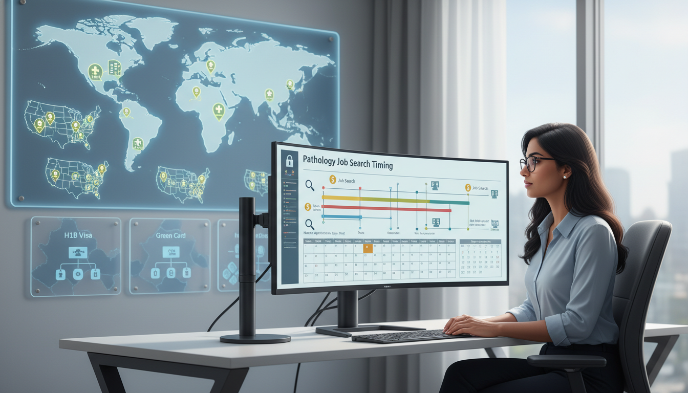 Essential Job Search Timing Guide for Non-US Citizen IMGs in Pathology