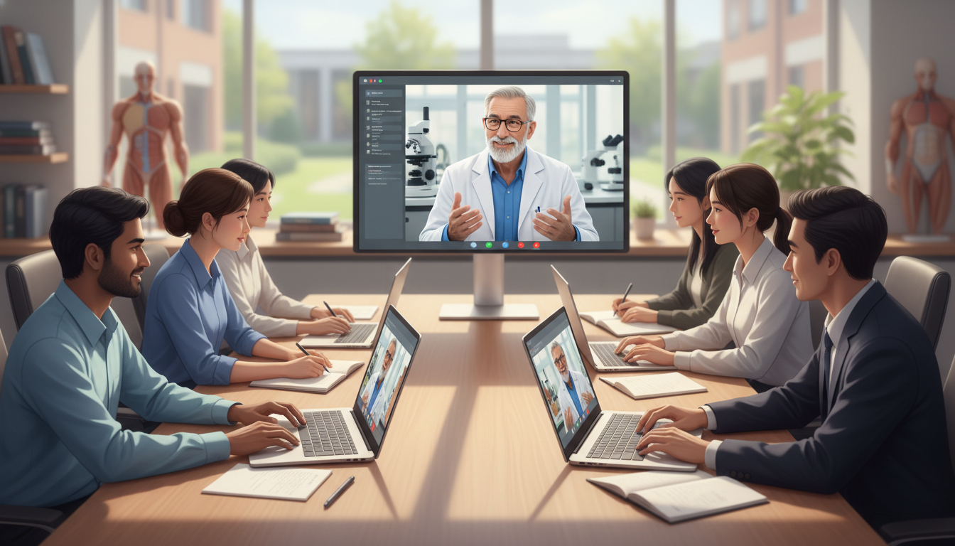 International pathology trainees participating in a virtual mentorship session - non-US citizen IMG for Networking in Medicin