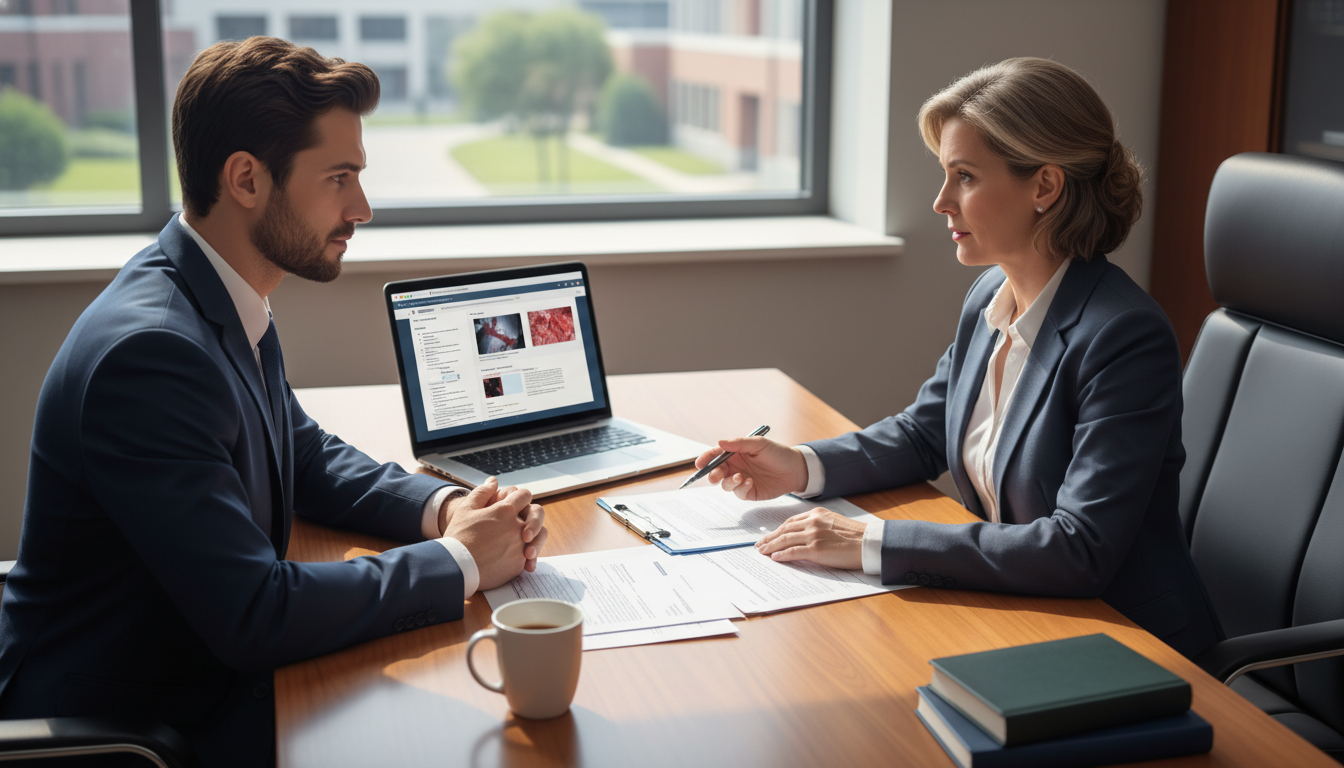 Pathology residency program director speaking with an IMG applicant Pathology residency program director speaking with an IMG applicant - non-US citizen IMG for Pre-Match Communication for Non-