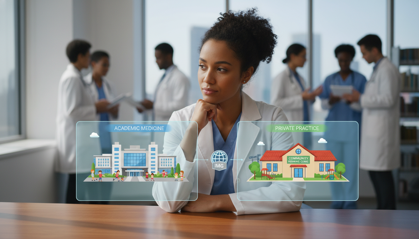 Choosing the Right Path: Academic vs Private Practice in Pediatrics for Non-US IMGs