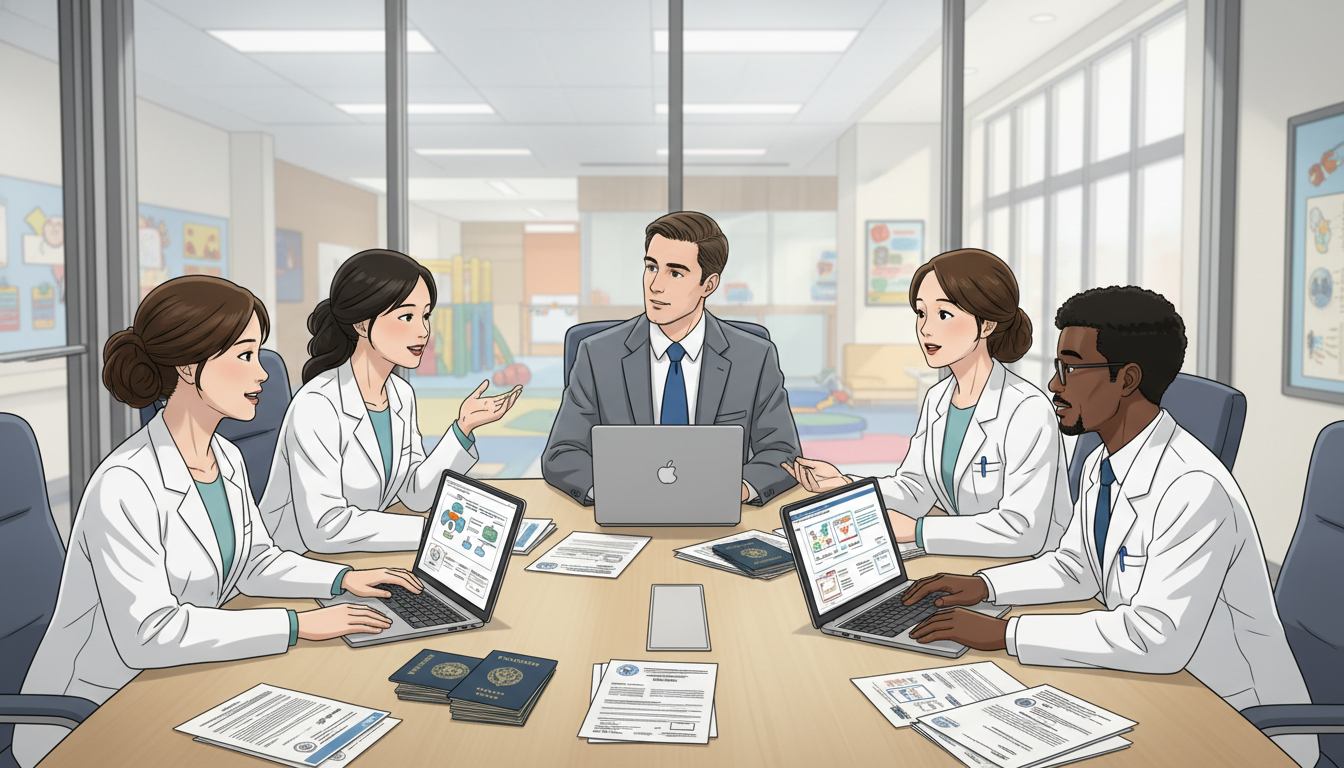 H-1B Sponsorship Guide for Non-US Citizen IMGs in Pediatrics Residency