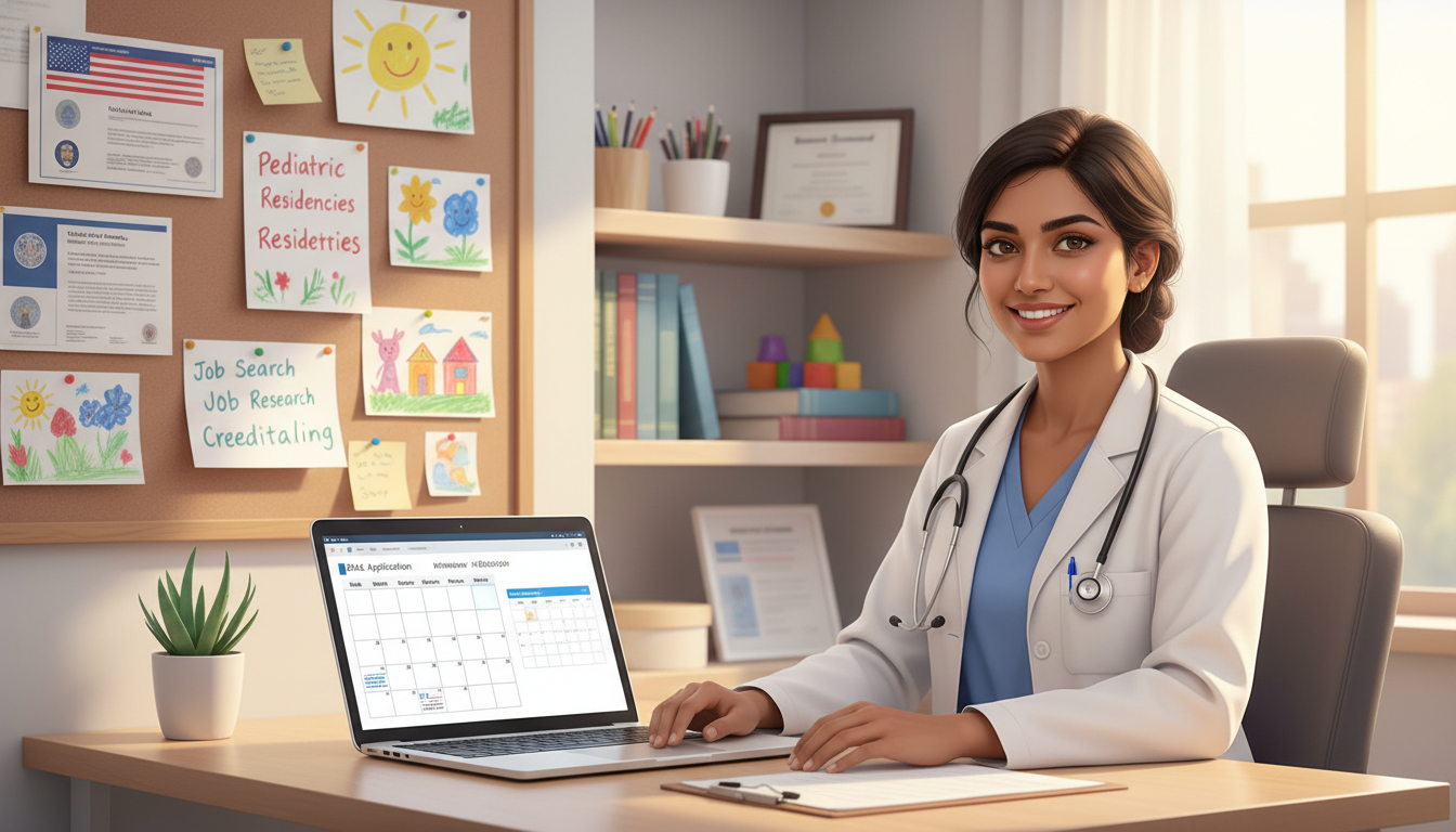 Essential Job Search Timing Guide for Non-US Citizen IMGs in Pediatrics