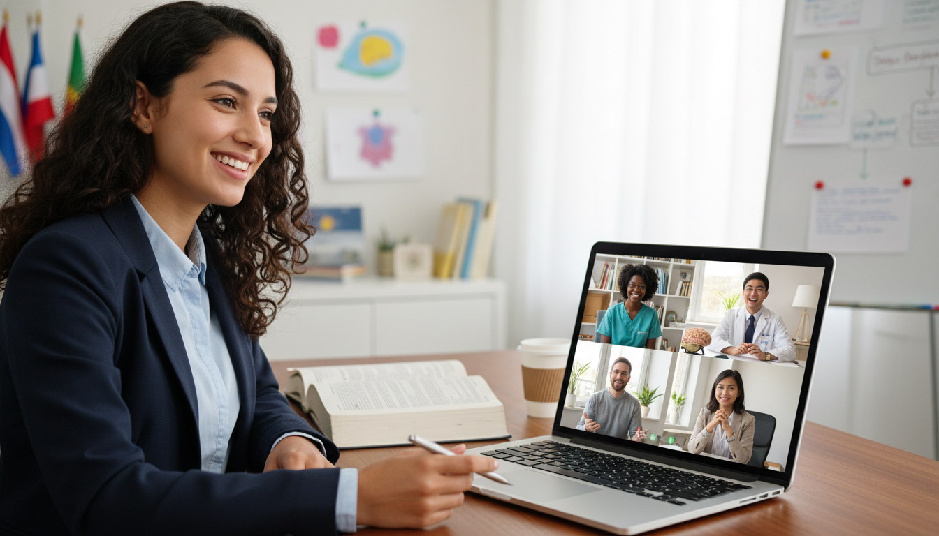 International medical graduate virtually meeting Triple Board residents - non-US citizen IMG for How to Research Programs for