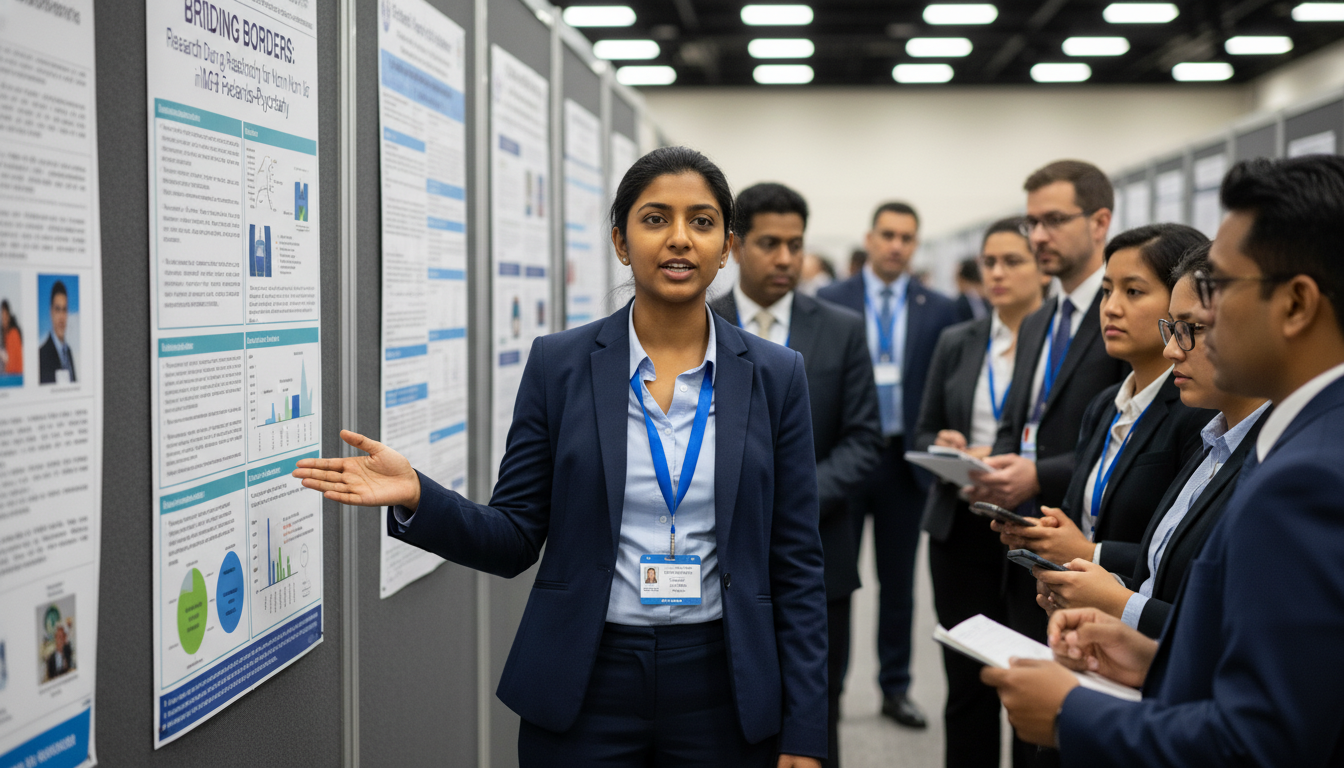 Resident presenting pediatric-psychiatry research at a national conference Resident presenting pediatric-psychiatry research at a national conference - non-US citizen IMG for Research During Residency
