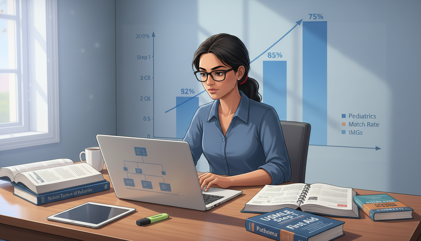 Step Score Strategy for Non-US Citizen IMGs in Pediatrics-Psychiatry Residency