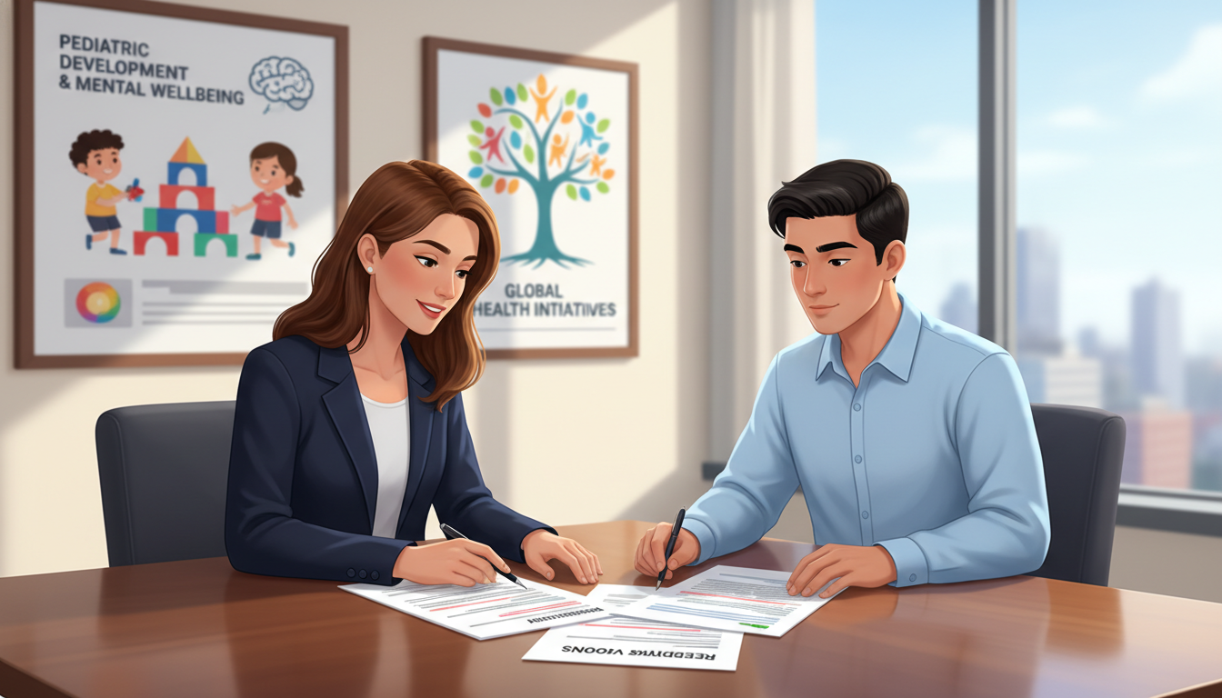 Non-US citizen IMG discussing residency visa options with program director Non-US citizen IMG discussing residency visa options with program director - non-US citizen IMG for Visa Navigation for Resid