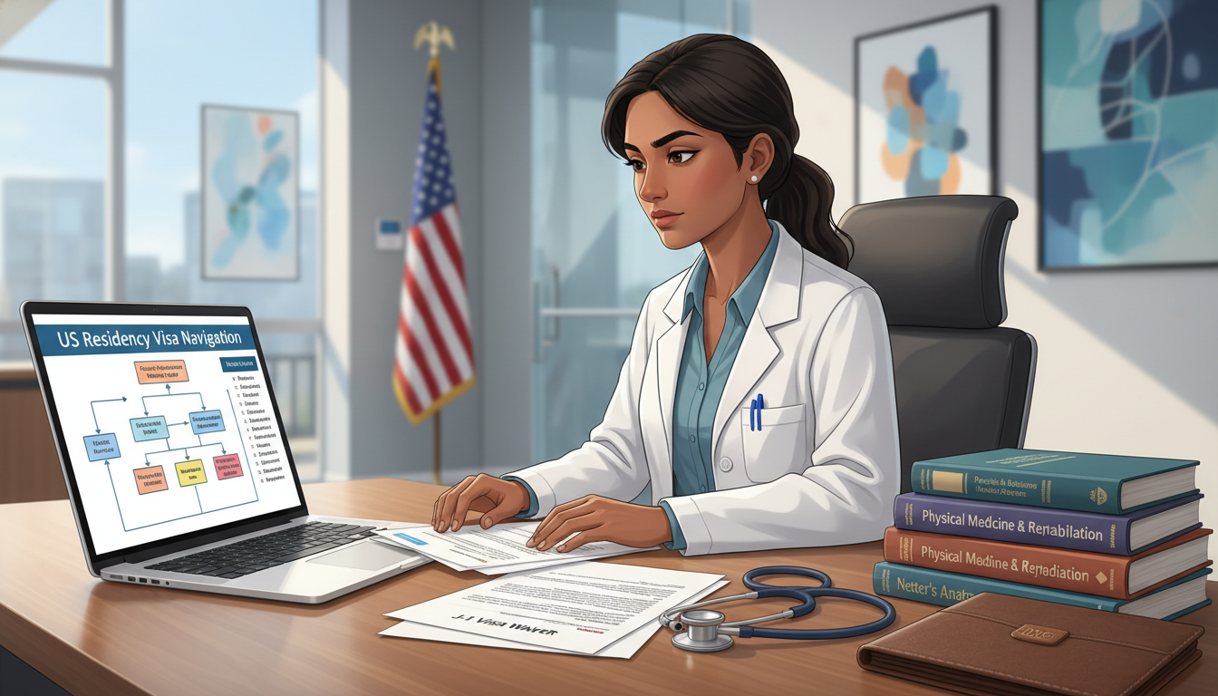 Navigating Visa Options for PM&R Residency: A Guide for Non-US Citizen IMGs