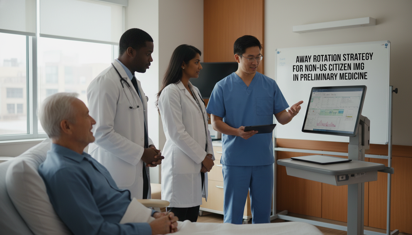 Clinical team on inpatient internal medicine rotation - non-US citizen IMG for Away Rotation Strategy for Non-US Citizen IMG