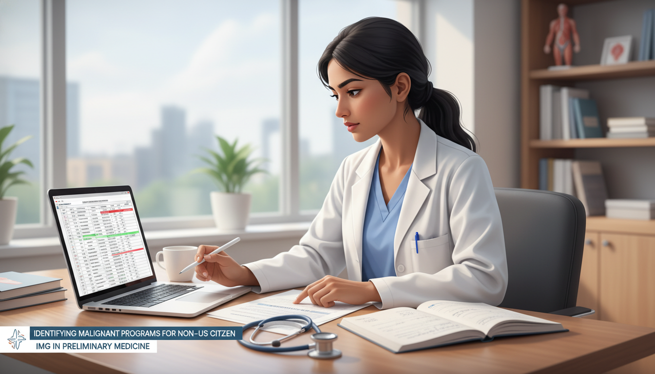 Identifying Malignant Residency Programs for Non-US Citizen IMGs