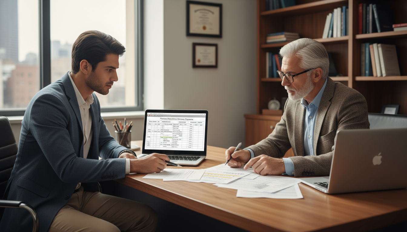 International medical graduate discussing residency program concerns with mentor International medical graduate discussing residency program concerns with mentor - non-US citizen IMG for Resident Turnover W