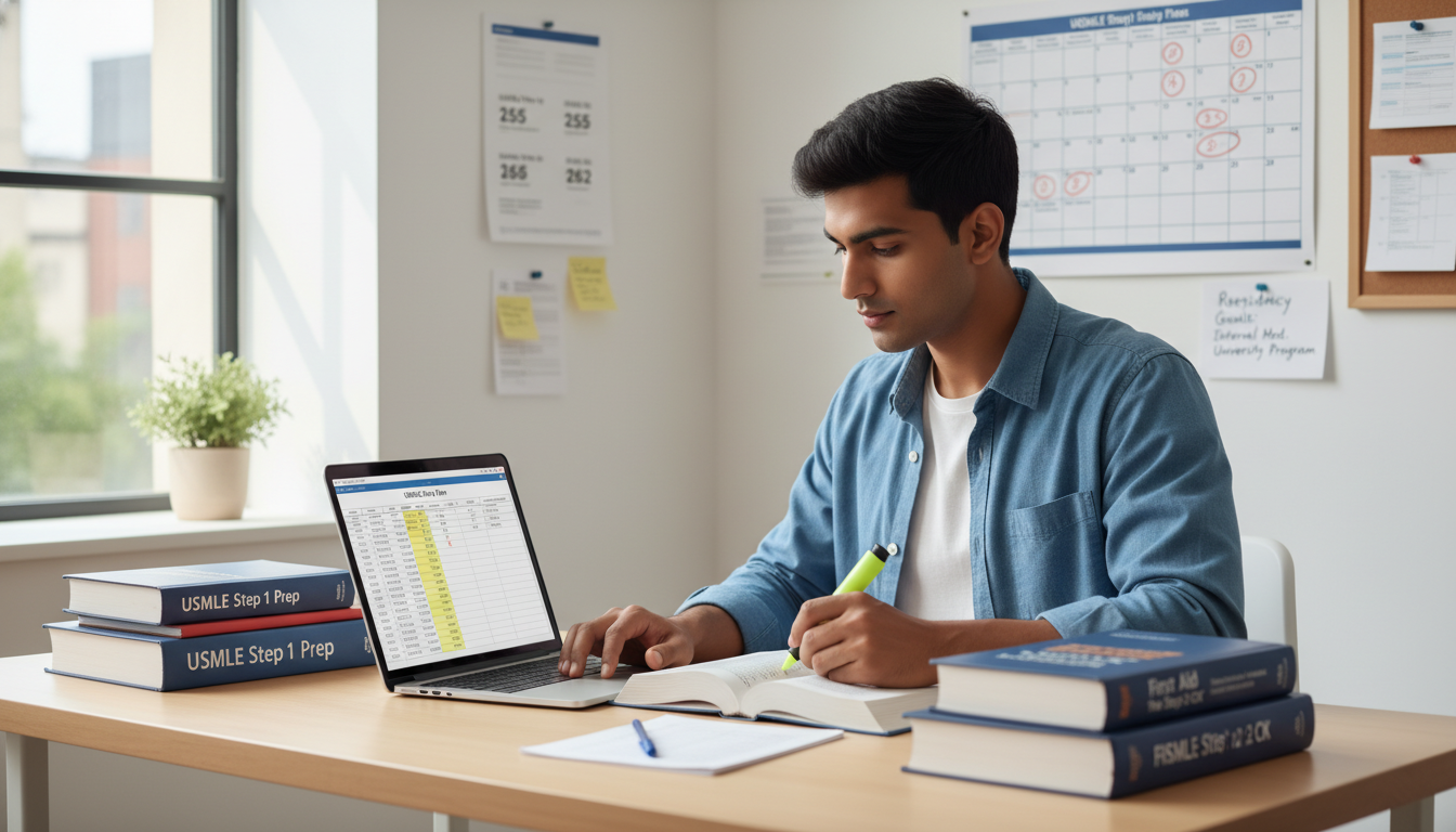 Strategic Step Score Planning for Non-US Citizen IMGs in Preliminary Medicine