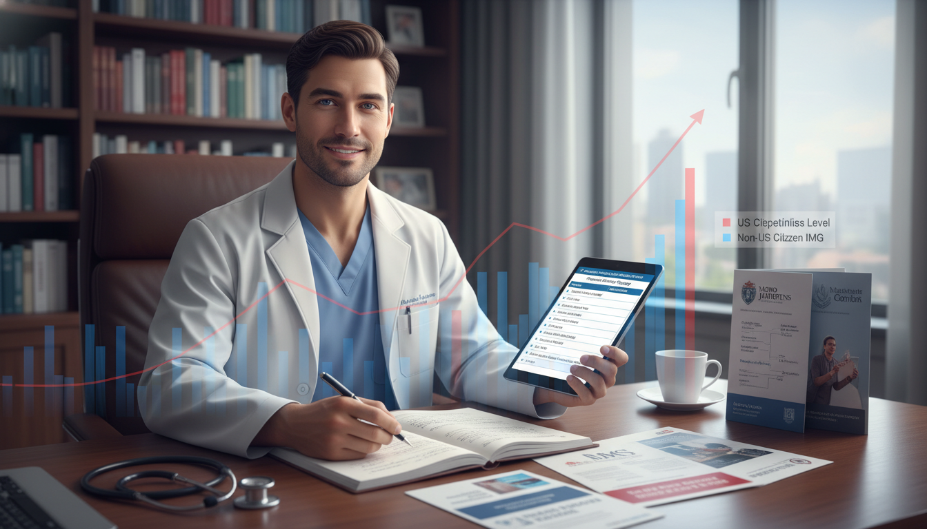 International medical graduate evaluating residency competitiveness and goals - non-US citizen IMG for Program Selection Stra