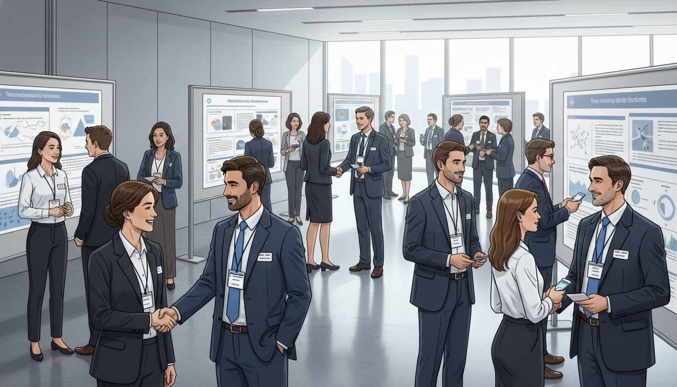 Psychiatry conference networking poster session Psychiatry conference networking poster session - non-US citizen IMG for Networking in Medicine for Non-US Citizen IMG in Psy