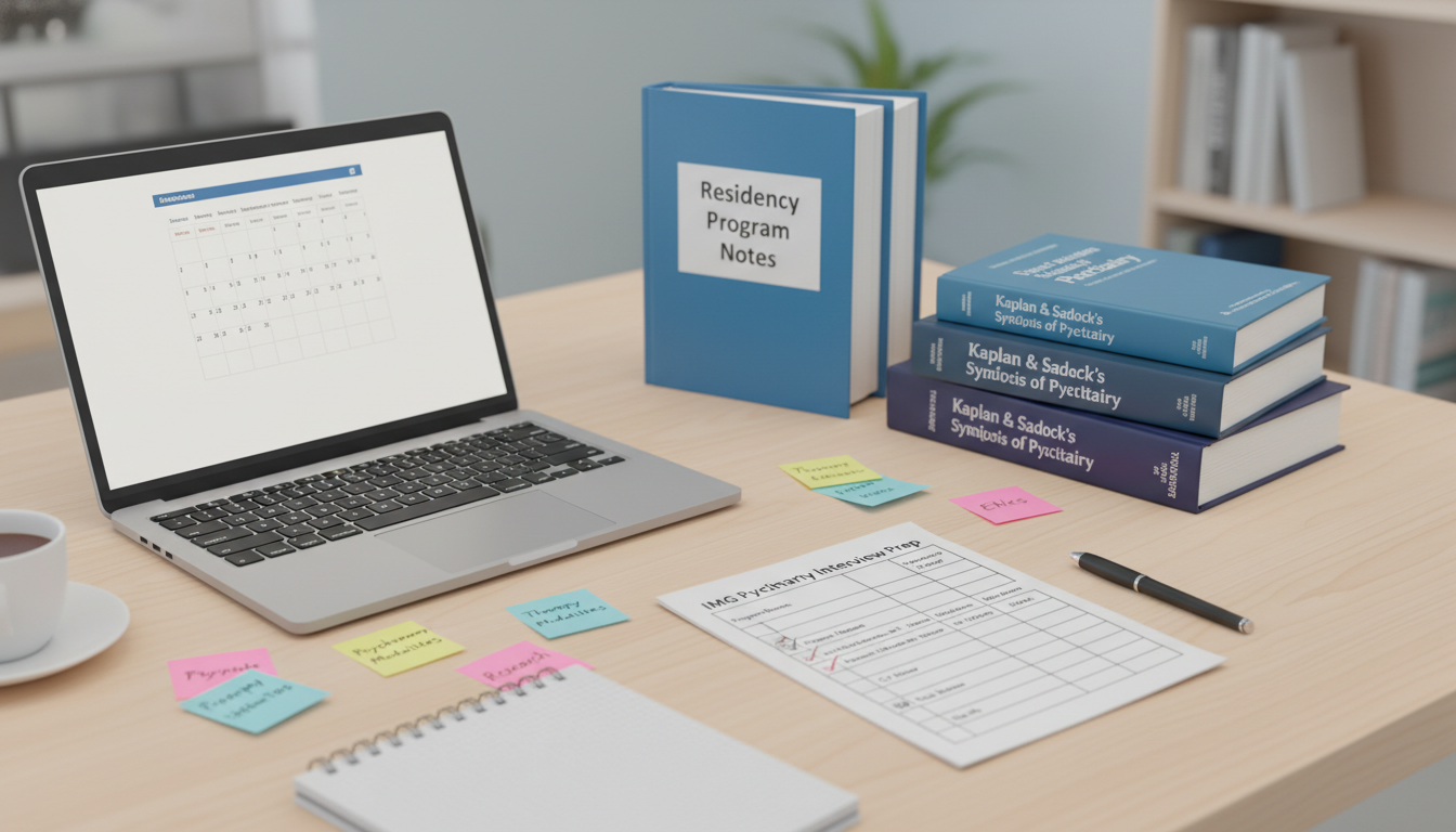 Residency interview preparation materials for psychiatry - non-US citizen IMG for Pre-Interview Preparation for Non-US Citize